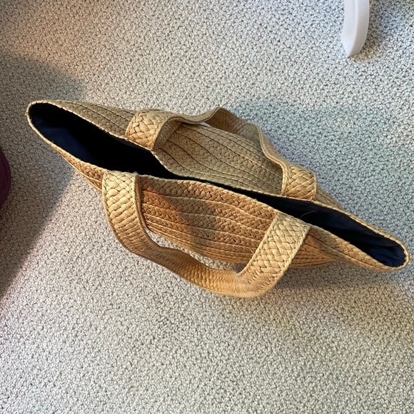 Draper James Tan Woven Tote Bag - Picture 7 of 11